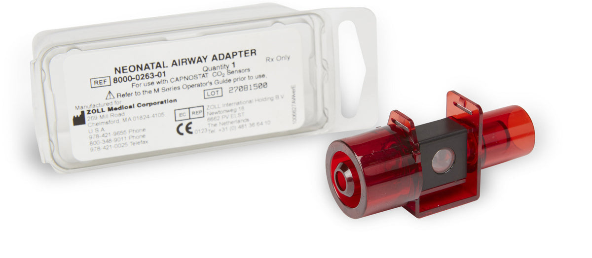 8000-000404 ZOLL Mainstream - Reusable Neonatal Airway Adapter