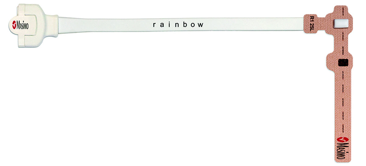 8000-000462 ZOLL Rainbow, R1-25L Adult Adhesive Sensors, SpHb, SpO2, SpMet