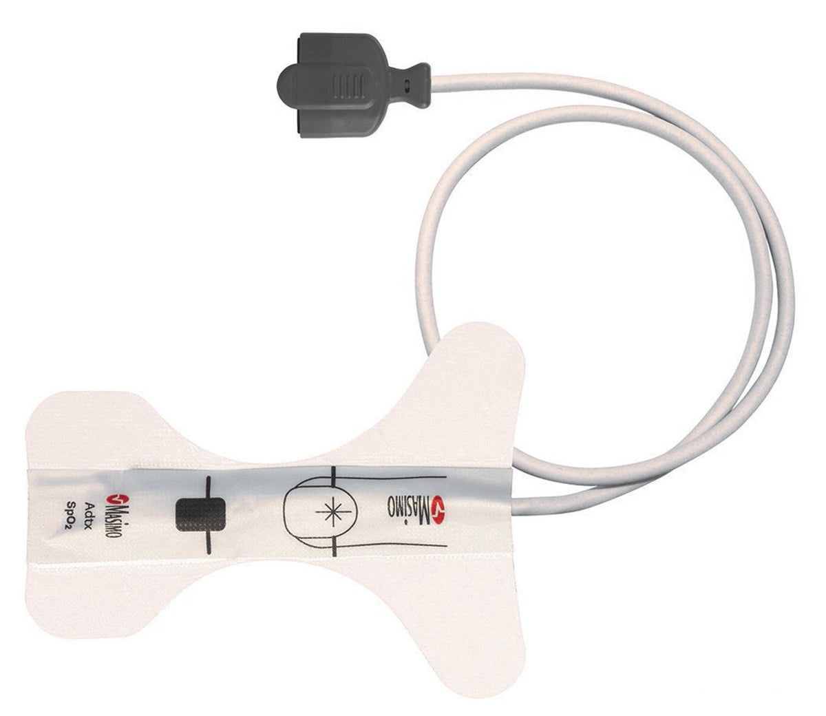 8000-000475 Masimo, M-LNCS Adtx, Adult Adhesive Sensor (20 Per Box)