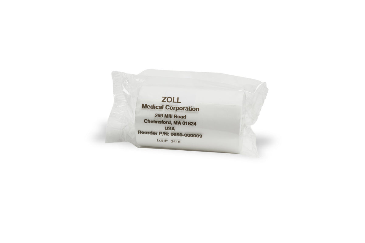 8000-000875-01 ZOLL Paper, Thermal, 80 mm Roll, TSI, BPA-Free (Box of 6)