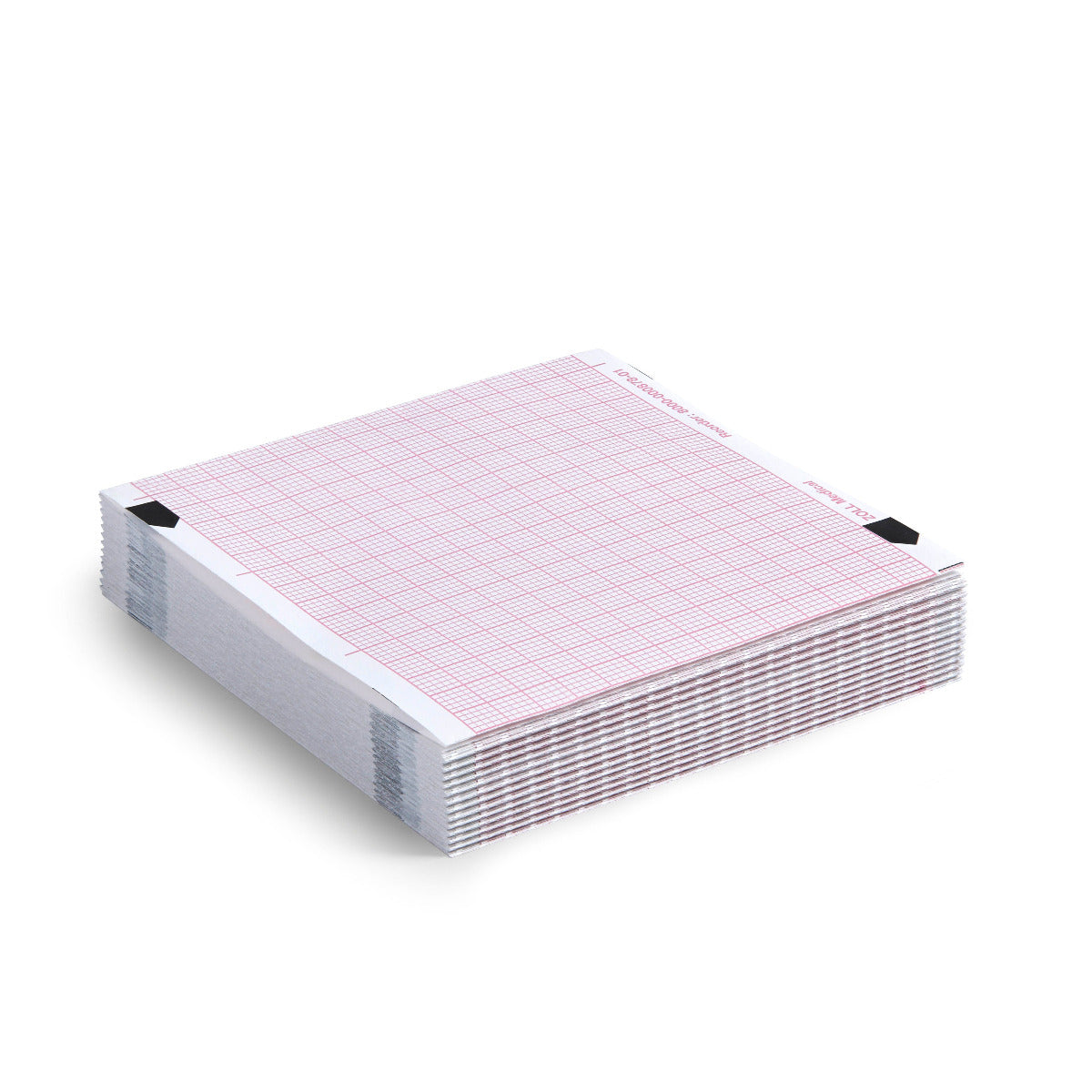 8000-000878-01 ZOLL Zenix Fan Folder Paper, Grid, Box of 10
