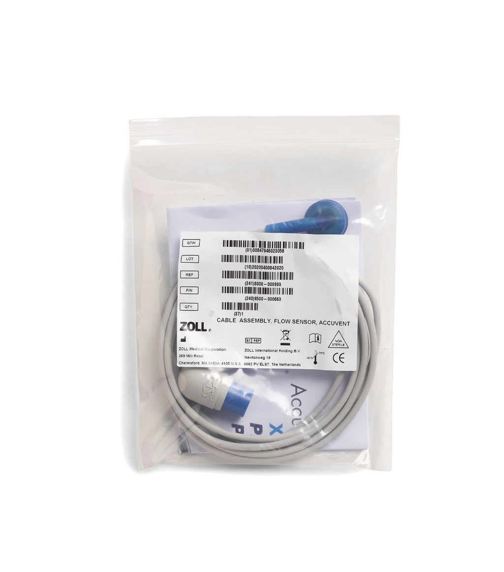 8000-000993 ZOLL AccuVent Cable
