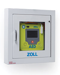 8000-001257 ZOLL Semi-Recessed Wall Cabinet