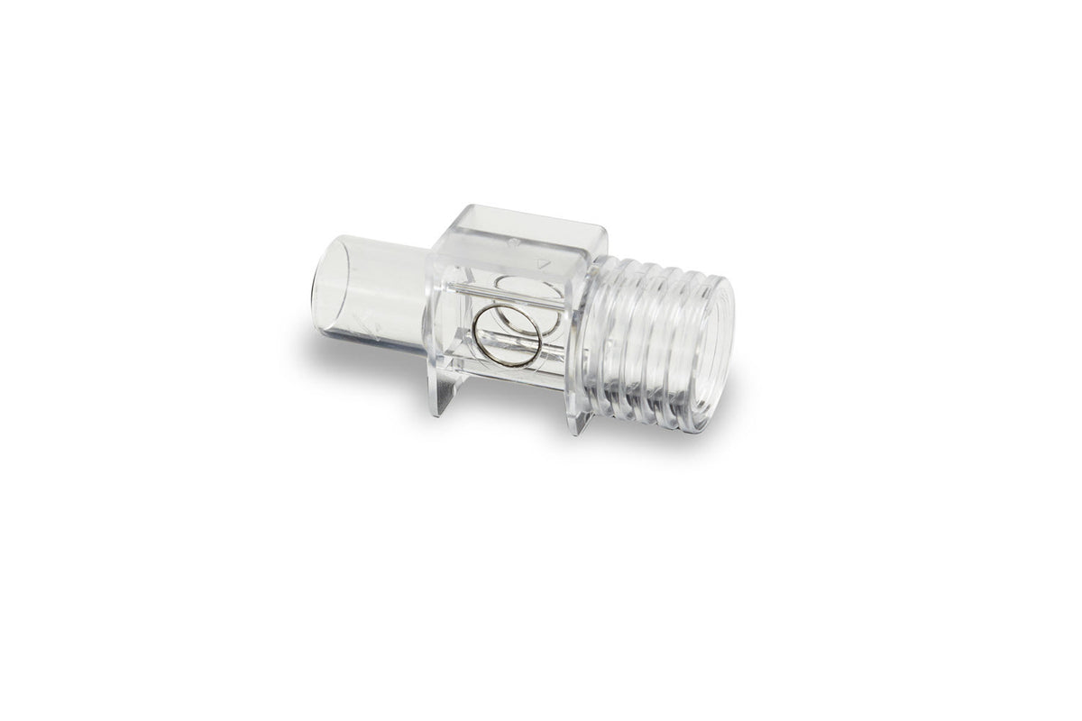 8000-010400 ZOLL Mainstream - Single Patient Use Pediatric/Adult Airway Adapter (10 Per Box)