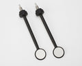 8000-0277-08 ZOLL Over Molded Internal Electrode Paddles, 1.0" (2.6 cm) Dia. By 6.4" (16.3 cm) Long Pair, Pediatric