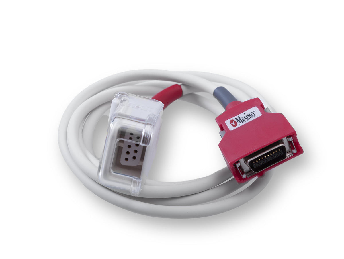 8000-0330 ZOLL Red LNC-4, 4 ft Reusable Patient Cable