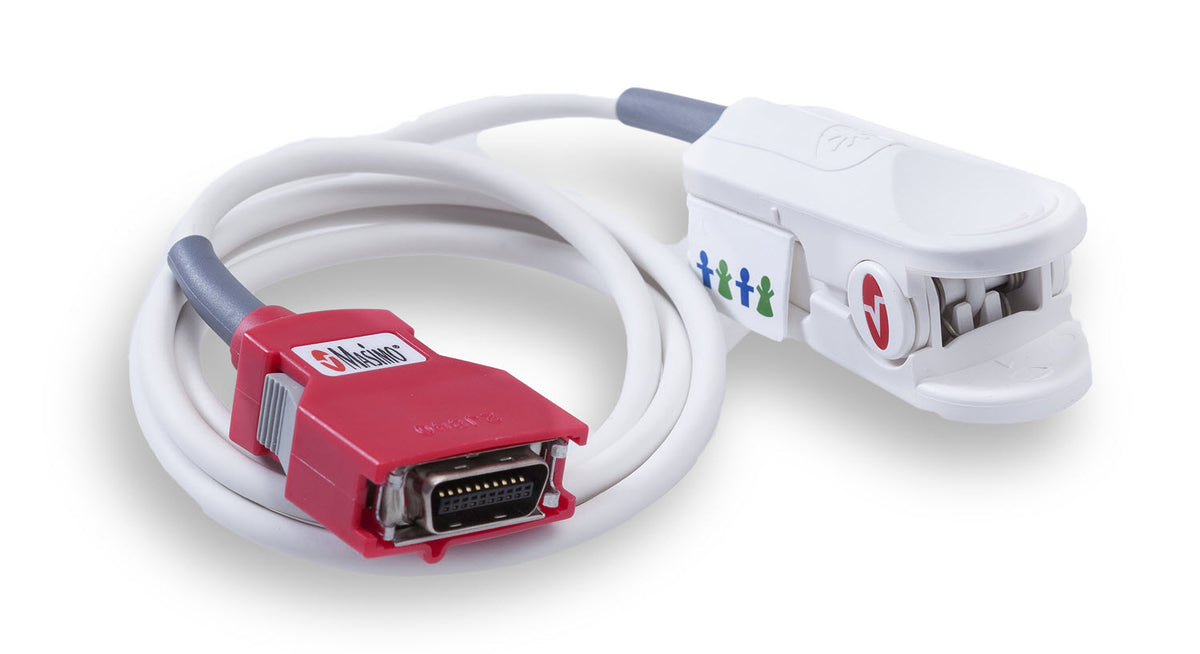 8000-0333 ZOLL Red DCIp-DC3, 3 ft Pediatric Reusable Patient Cable/Sensor