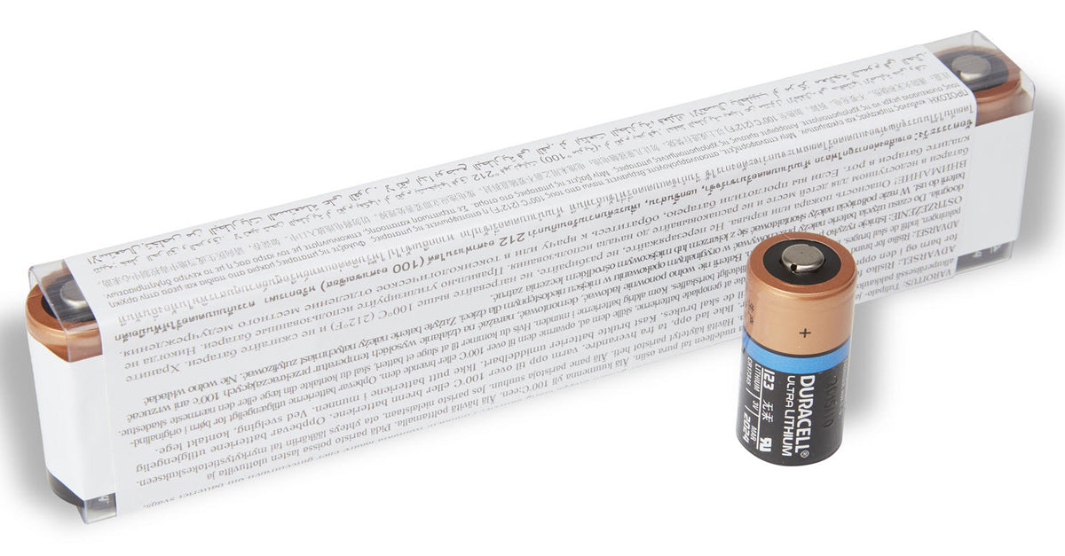 8000-0807-01 ZOLL Type 123 Lithium Batteries