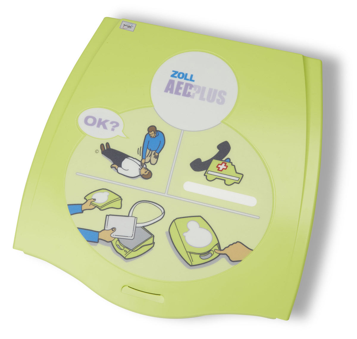 8000-0808-01 ZOLL Replacement Public Access Pass Cover (Graphic Interface Label)