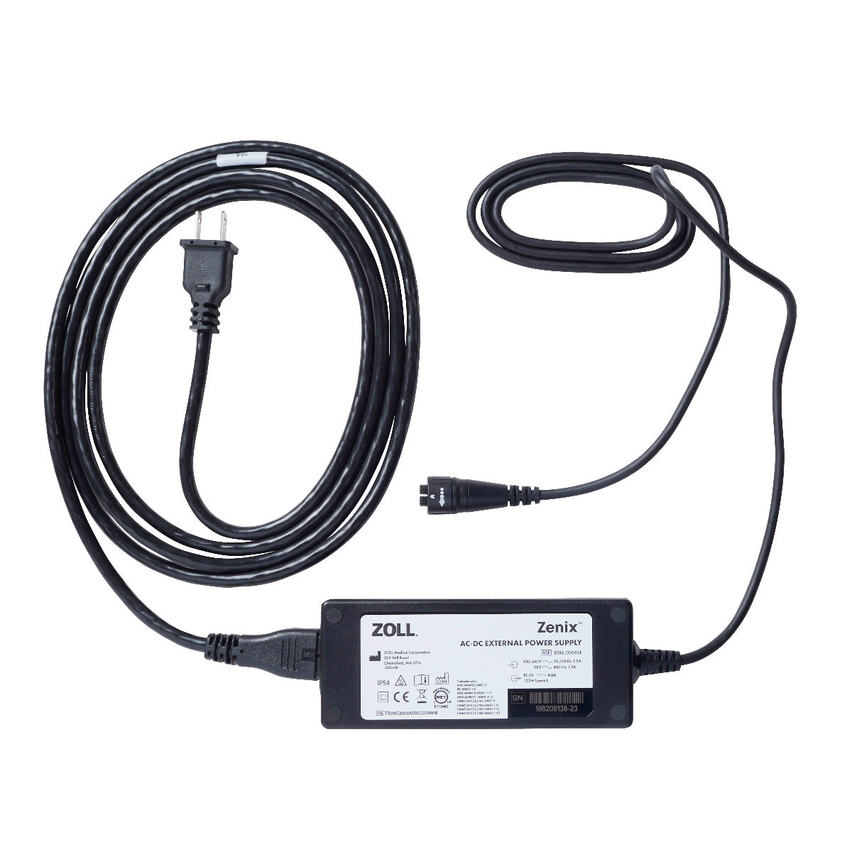 8016-000101 ZOLL Zenix AC-DC External Power Supply
