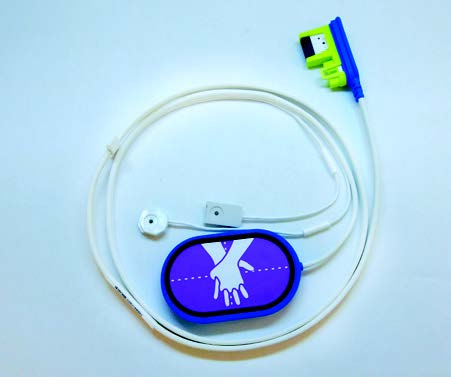 8028-000010 ZOLL AED 3 Trainer CPR Uni-padz Electrode Training Harness