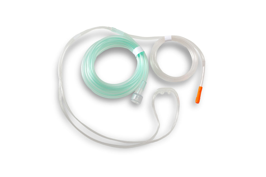 8300-000203 ZOLL Microstream Advance Pediatric Oral-Nasal CO2 Filter Line with O2 Tubing, Short Term Use Box of 25