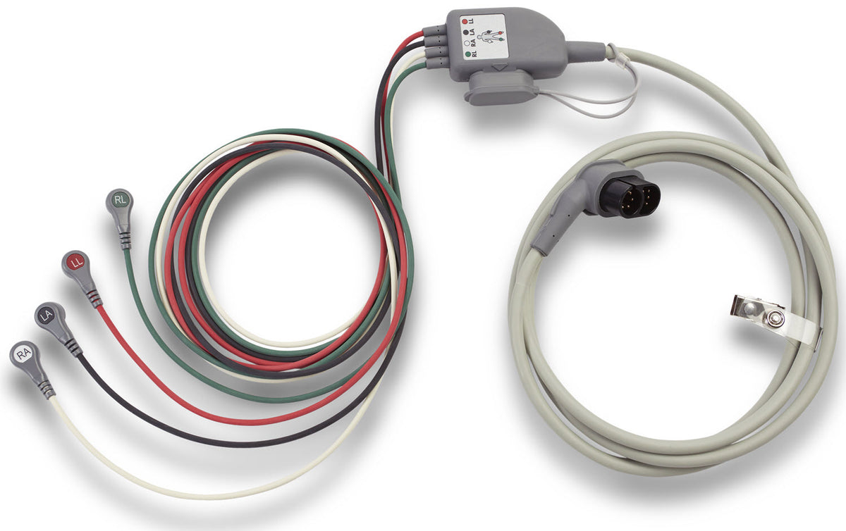 8300-0803-01 ZOLL Cable, Limb Lead ECG, AAMI, Propaq MD