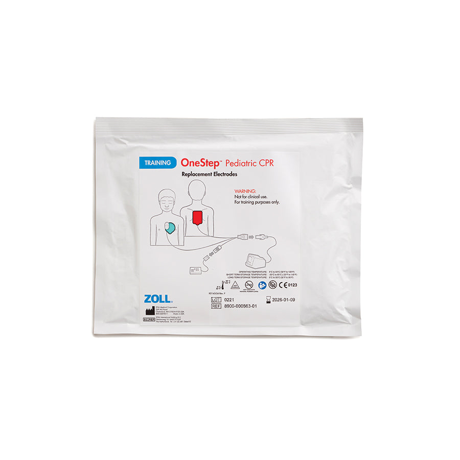 8900-000862-01 ZOLL OneStep Pediatric Training Kit, 1 Pair
