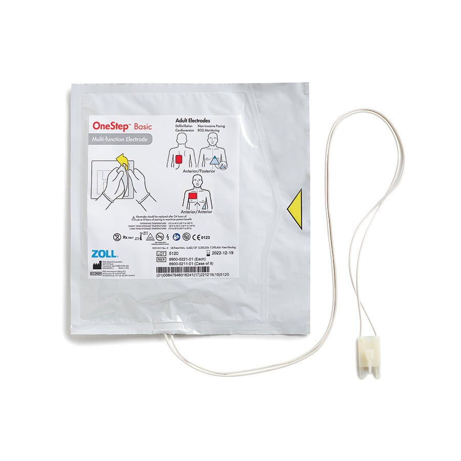 8900-0221-01 ZOLL OneStep Basic Electrode, Single