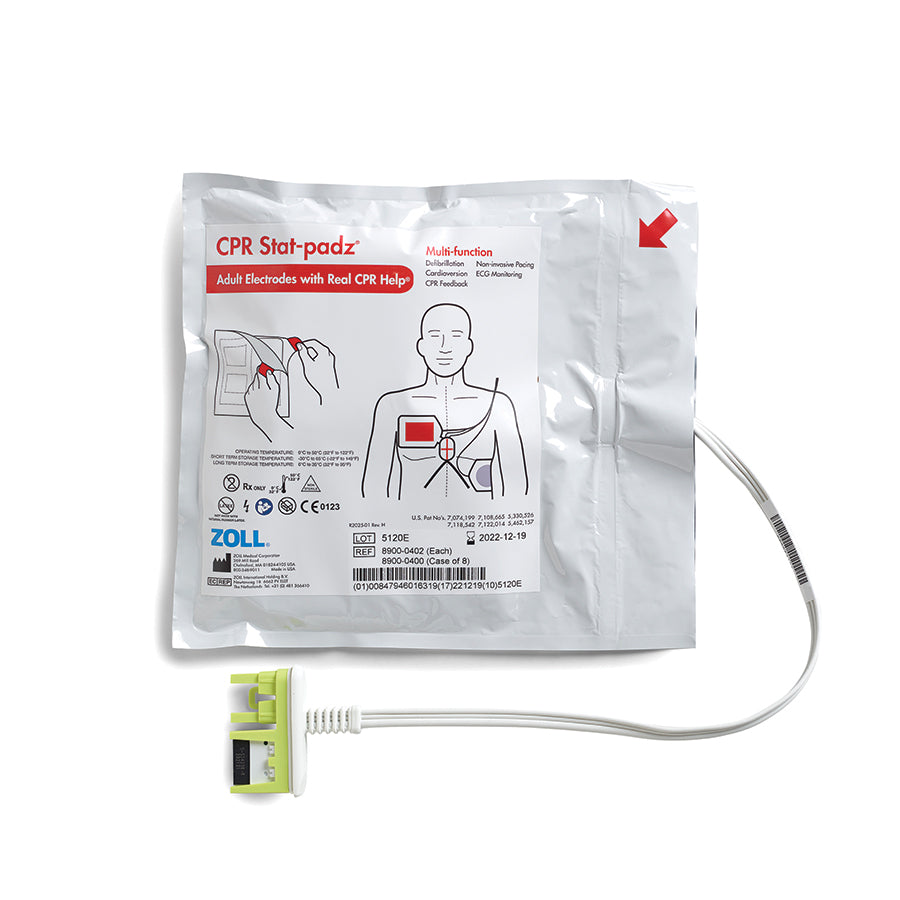 8900-0402 ZOLL CPR Stat-Padz Electrode, Single