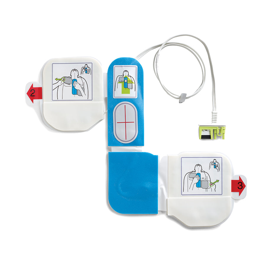 8900-0800-01 ZOLL CPR-D-Padz One-Piece Electrode Pad With Real CPR Help