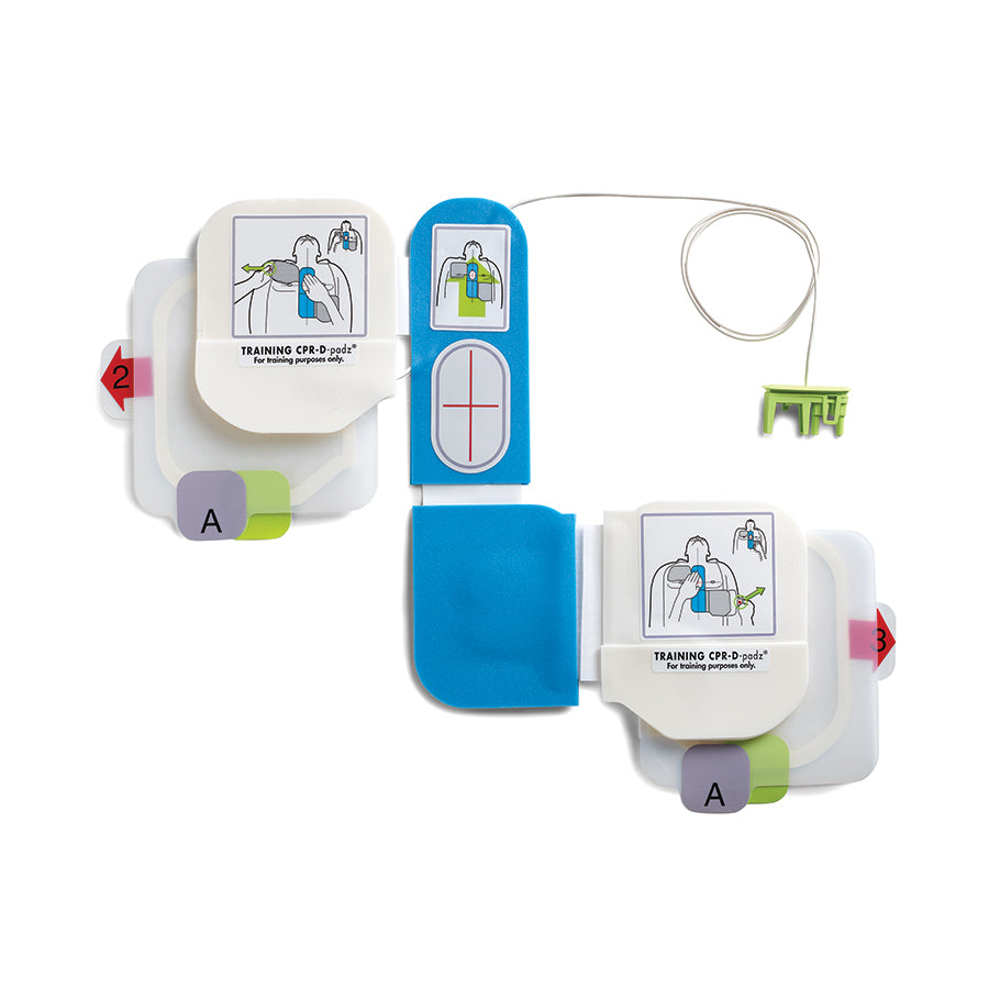 8900-0804-01 ZOLL Training CPR-D Padz Electrode, with 1 Pair Rep. Gel