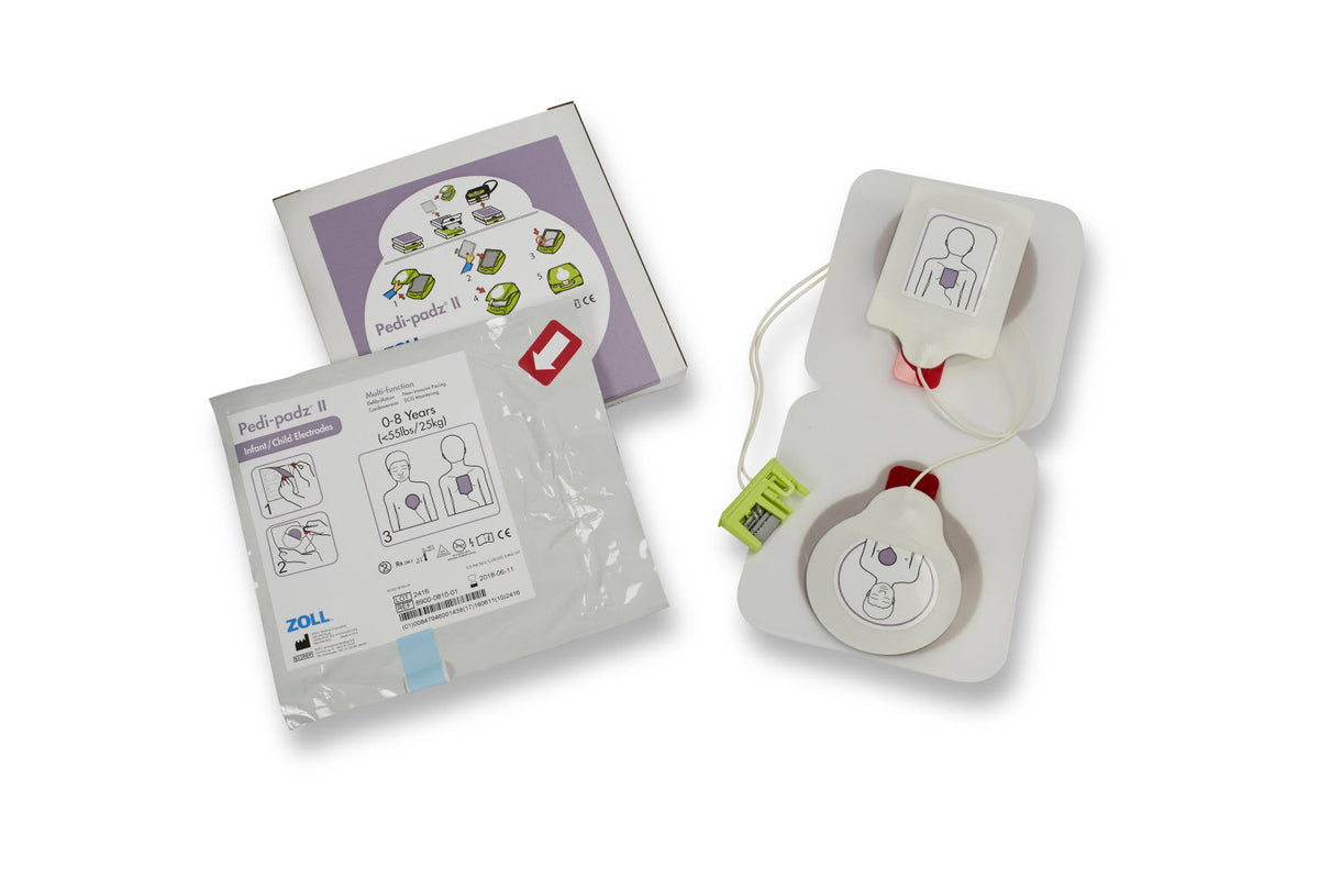 8900-0810-01 ZOLL Pedi-Padz II Electrodes - One Pair