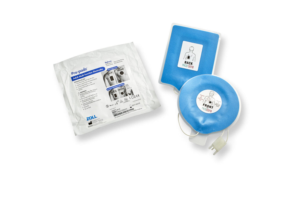 8900-2302-01 ZOLL Pro-Padz Biphasic Electrode, Single