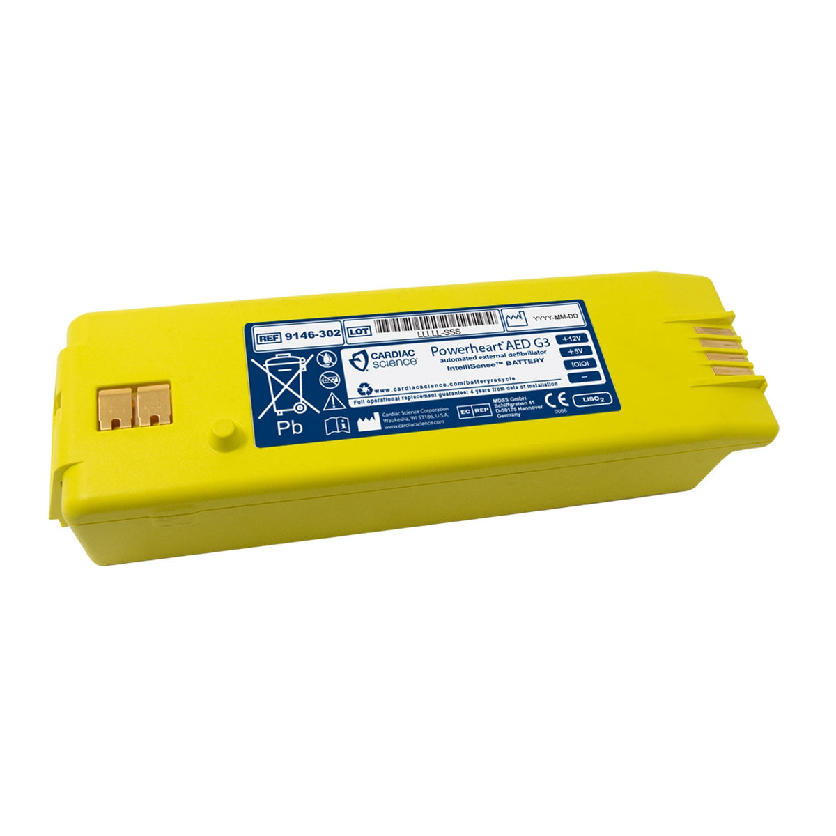 9146-302 ZOLL Intellisense Battery for Powerheart G3 AED