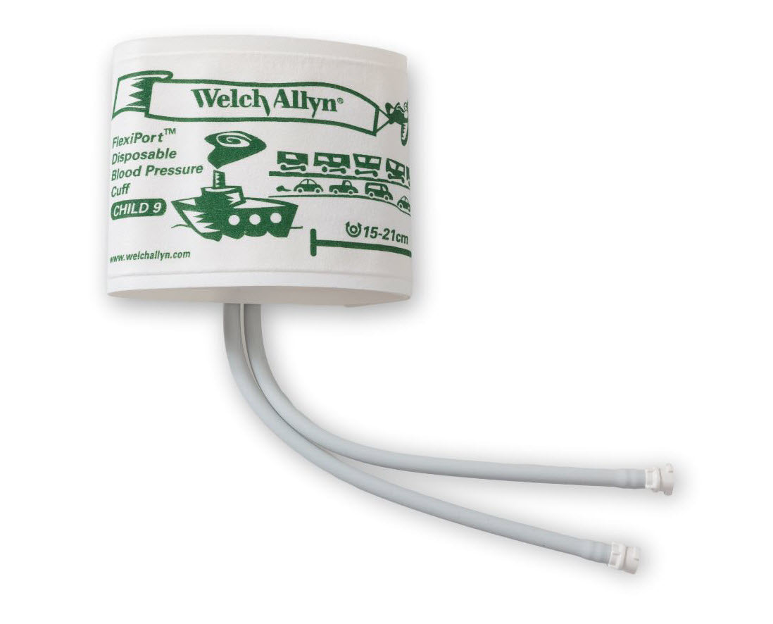 SOFT-09-2MQ ZOLL Child Cuff, 15-21cm, Double Tube W/Twist-Lock Connector (20/Cs)
